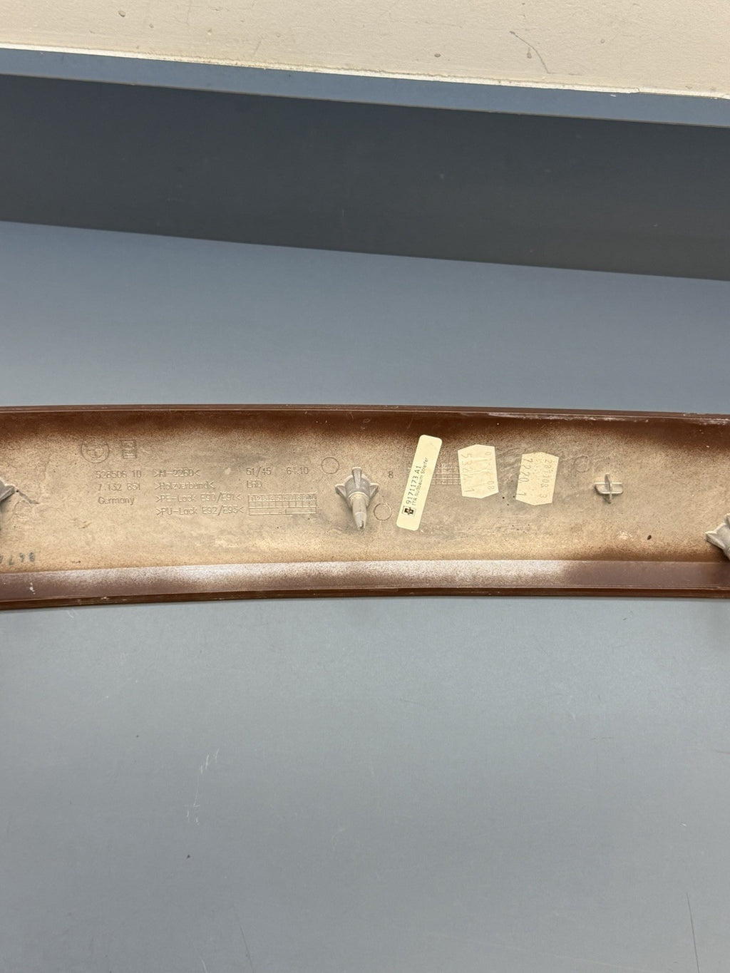 06-11 BMW E93 328i Dash Board Trim Panel Front Upper Center 7132851 OEM