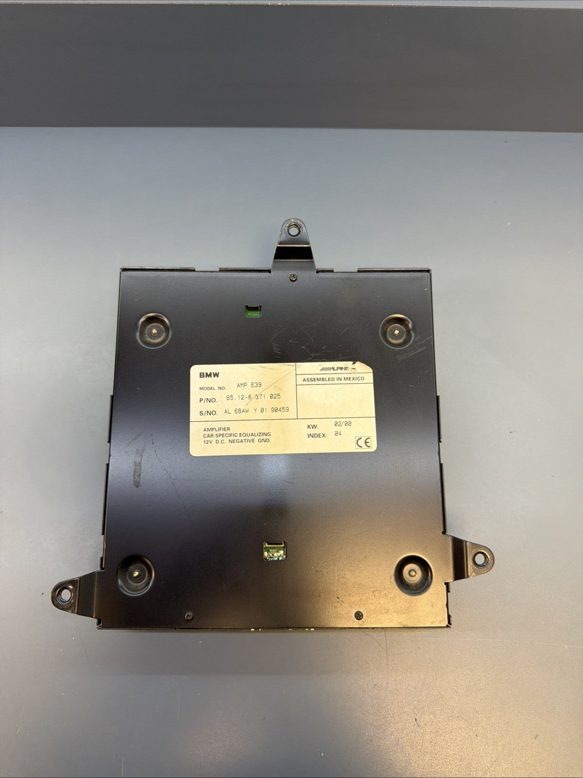 1997-2003 BMW 5 SERIES ALPINE AUDIO AMPLIFIER CONTROL MODULE 8371025