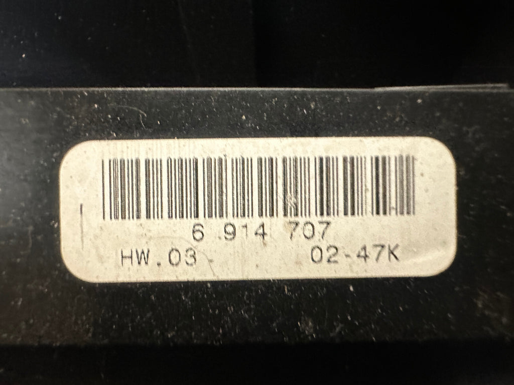 BMW 97-06 3 SERIES CONVERTIBLE BLACK STORAGE TRAY+FOLDING TOP SWITCH 8268887