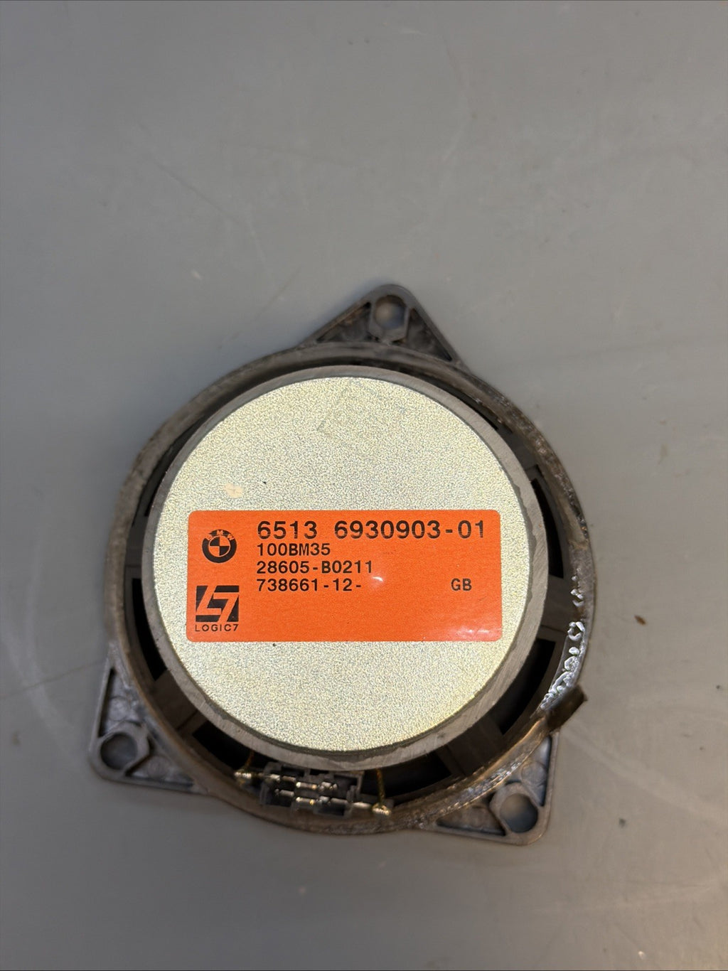 BMW Logic 7 L7 Audio HIFI Front or Rear Door Speaker E60 E63 E92 E93 OEM 6930903