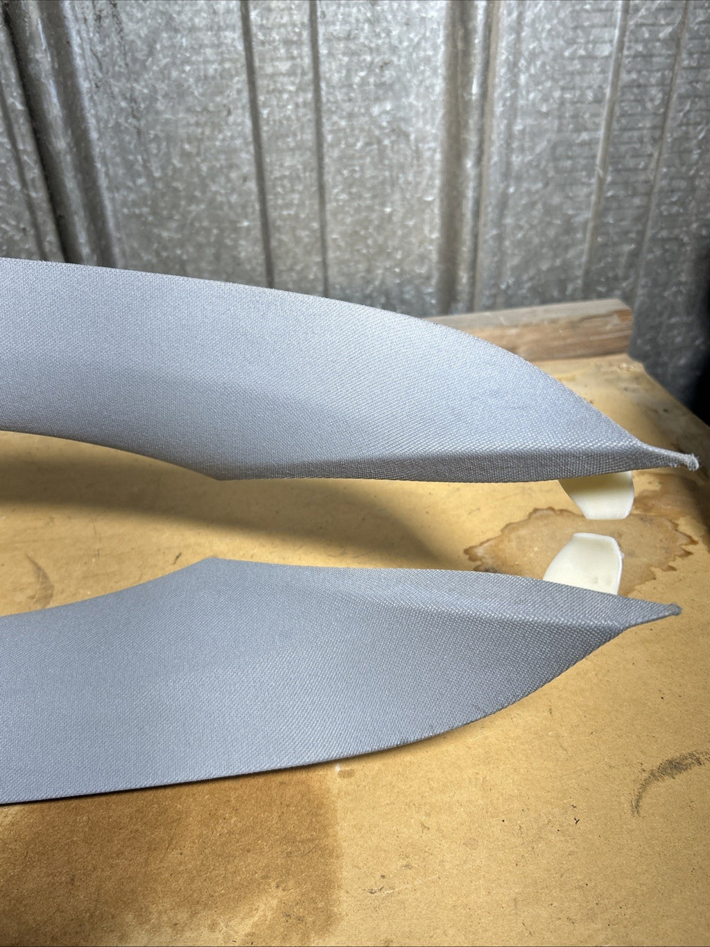 BMW E60 5 Series PAIR OF A PILLAR COVERS GRAY 7027085 7027084