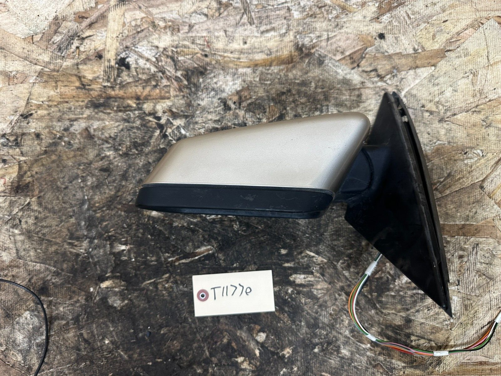 BMW 1997-1999 E39 PRE LCI DRIVER SIDE MIRROR CHAMPAIGN/YELLOW OEM 0117951