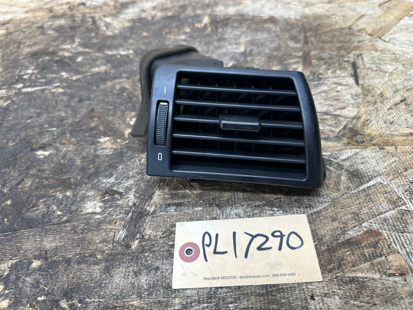 BMW 97-06 E46 3 SERIES BLACK RIGHT PASSENGER SIDE DASH AIR VENT OEM 8361898