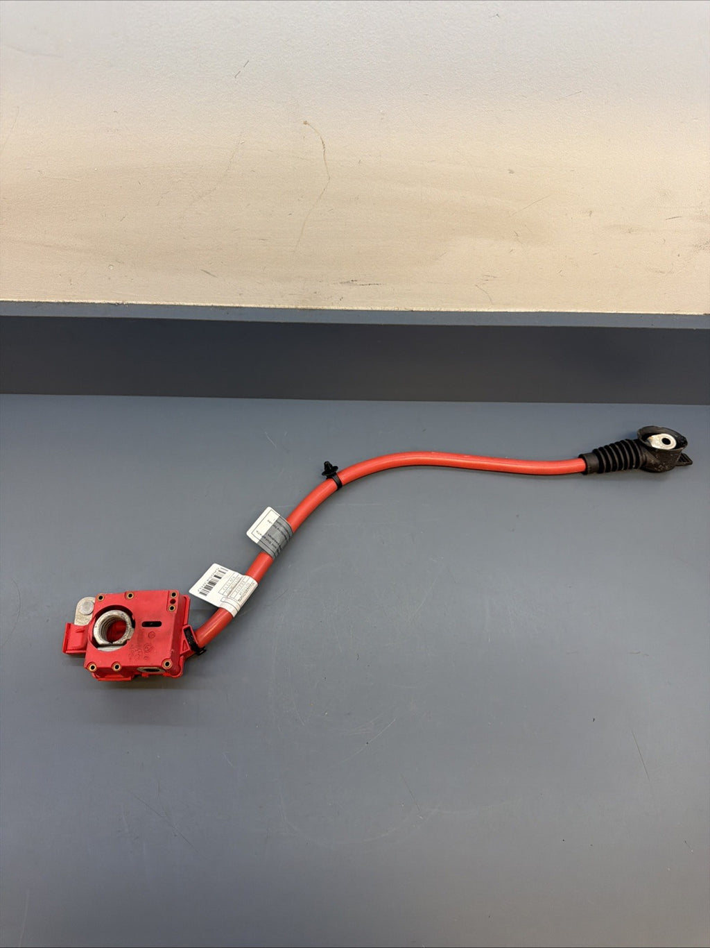 OEM BMW F06 F10 F12 5 6 Series Positive Battery Cable BST Plus Pole OEM 9217036