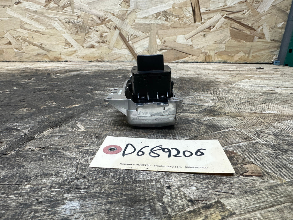BMW 09-18 5 6 SERIES X3 X4 PARKING BRAKE SWITCH + TRIM SILVER OEM 9217594