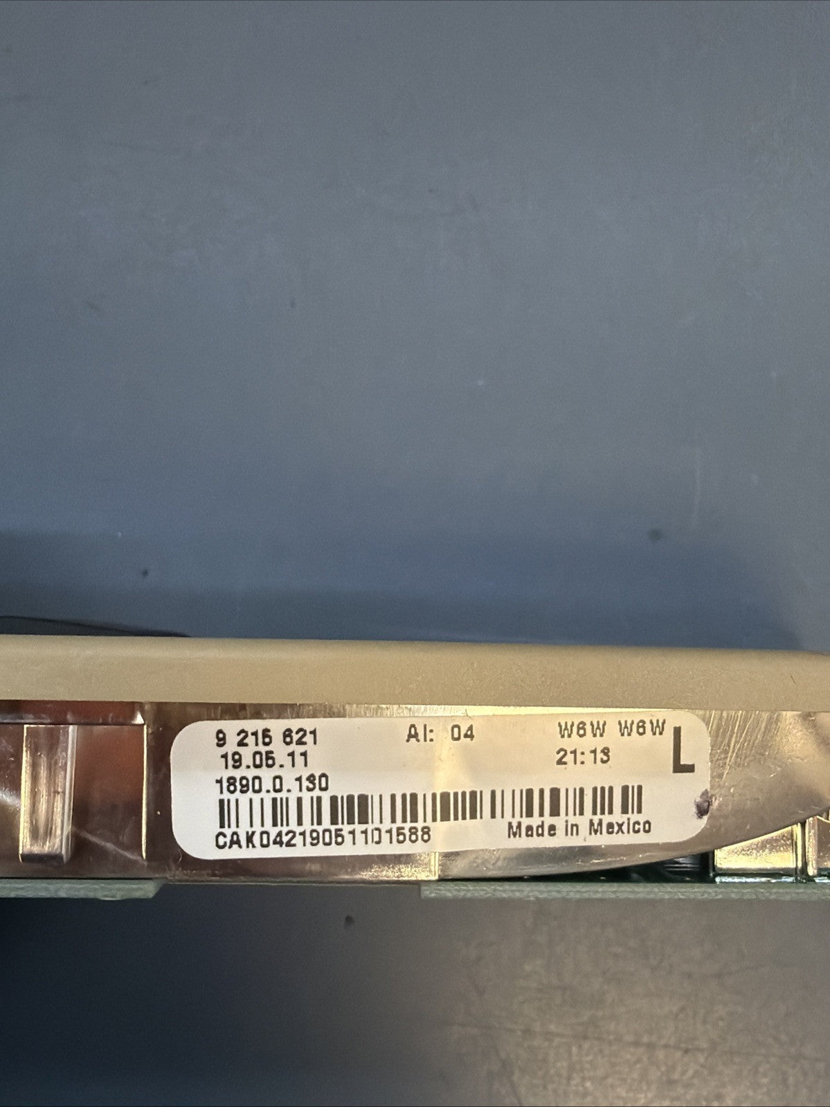 BMW X3 ROOF LIGHT INTERIOR REAR LEFT PASSENGER SIDE 9215621 F25 BEIGE