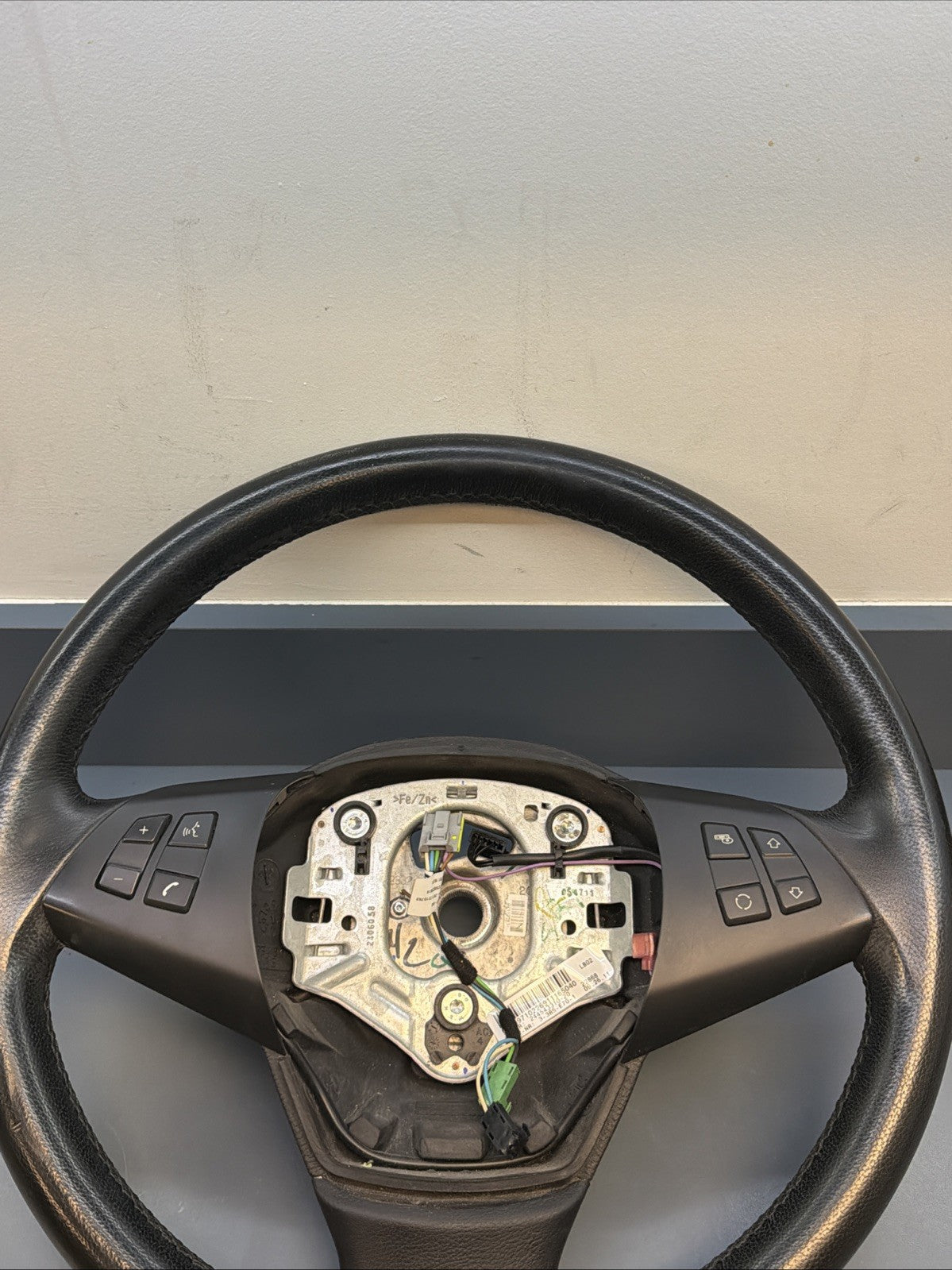 07-13 BMW X5 Xdrive35I E70 Spoke Black Leather Steering Wheel Assy 6789971 OEM
