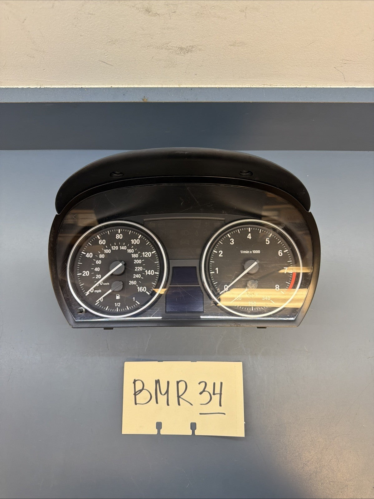 07-11 BMW E90 E92 E93 335i N54 N55 Instrument Speedometer Cluster 9166858 141K