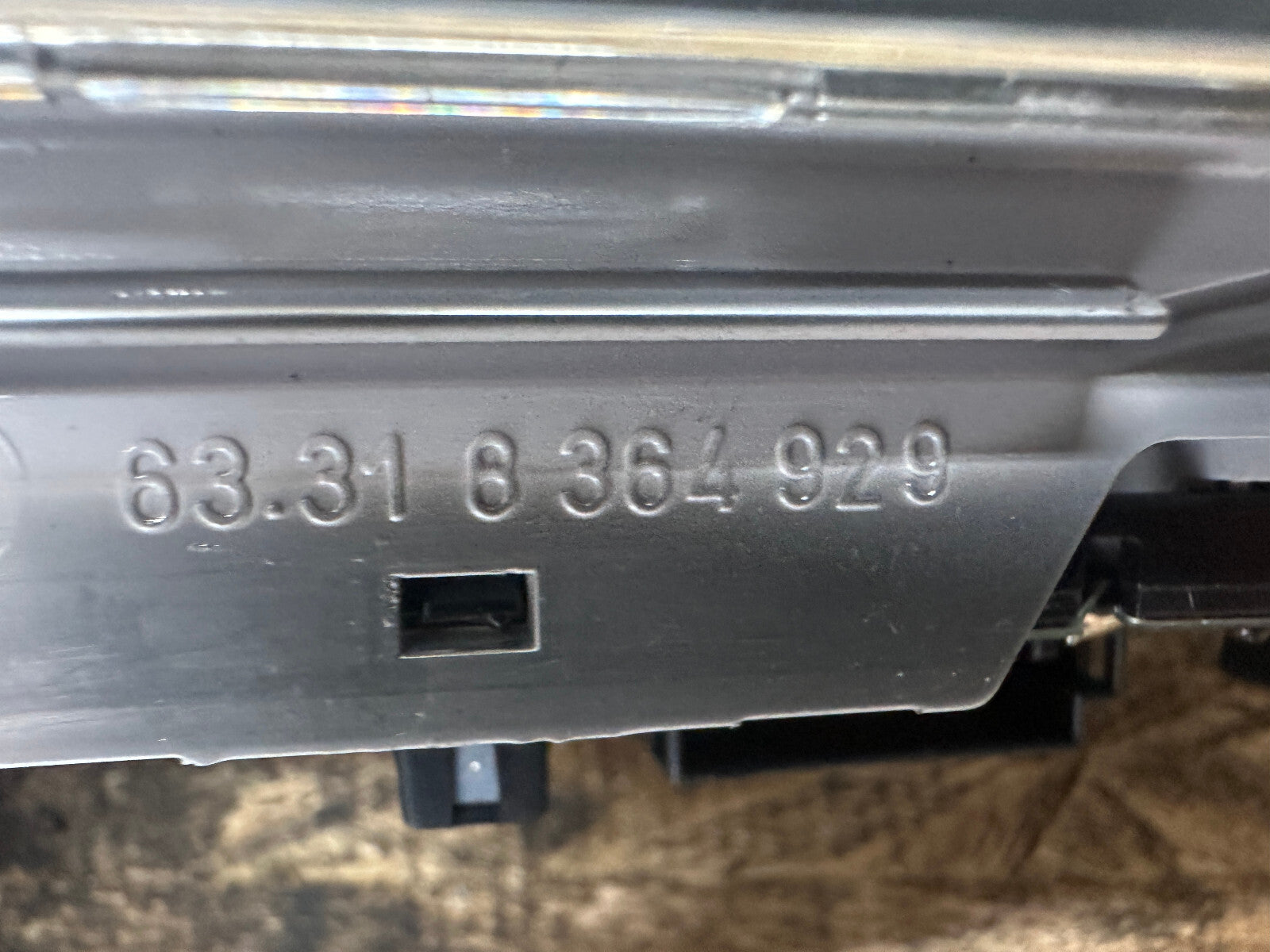 BMW 97-10 3 SERIES 6 SERIES X3 X5 Z4 FRONT INTERIOR READING LIGHT OEM 8364929