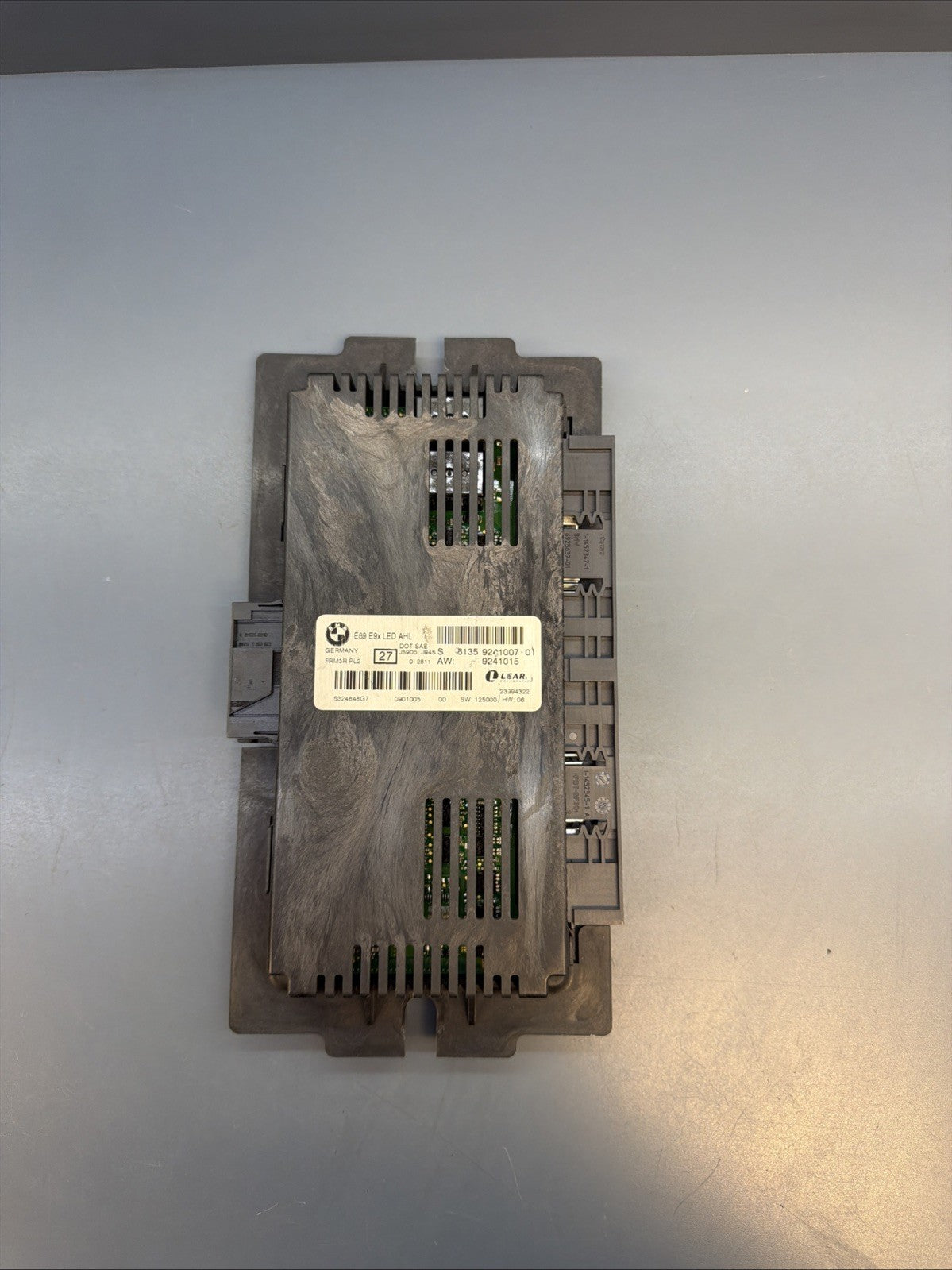 BMW 3 Series E90 LCI Footwell Light Control Module Lear FRM3H PL2 LED 9241007