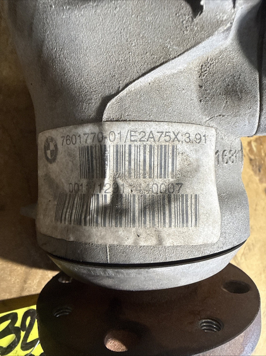 Front Differential Carrier Final 3.91 Drive AWD Diff OEM BMW E90 328XI 7601770