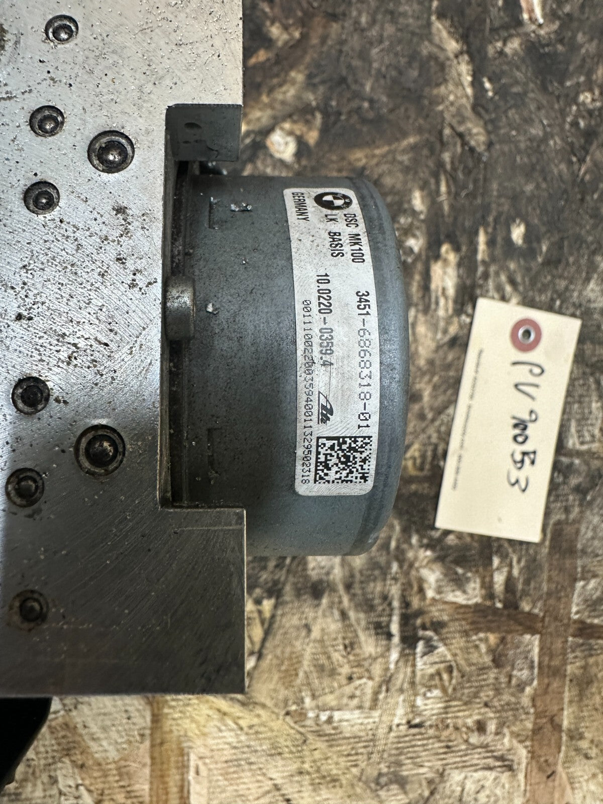 BMW 2012-2019 F30 ABS ANTILOCK BRAKE PUMP + CONTROL MODULE OEM 6868318/9
