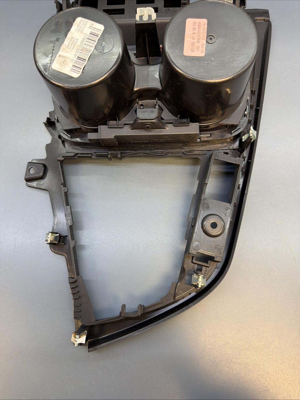 12-18 BMW F30 320i xDrive Center Console Cup Holder Ashtray Panel Trim Oem