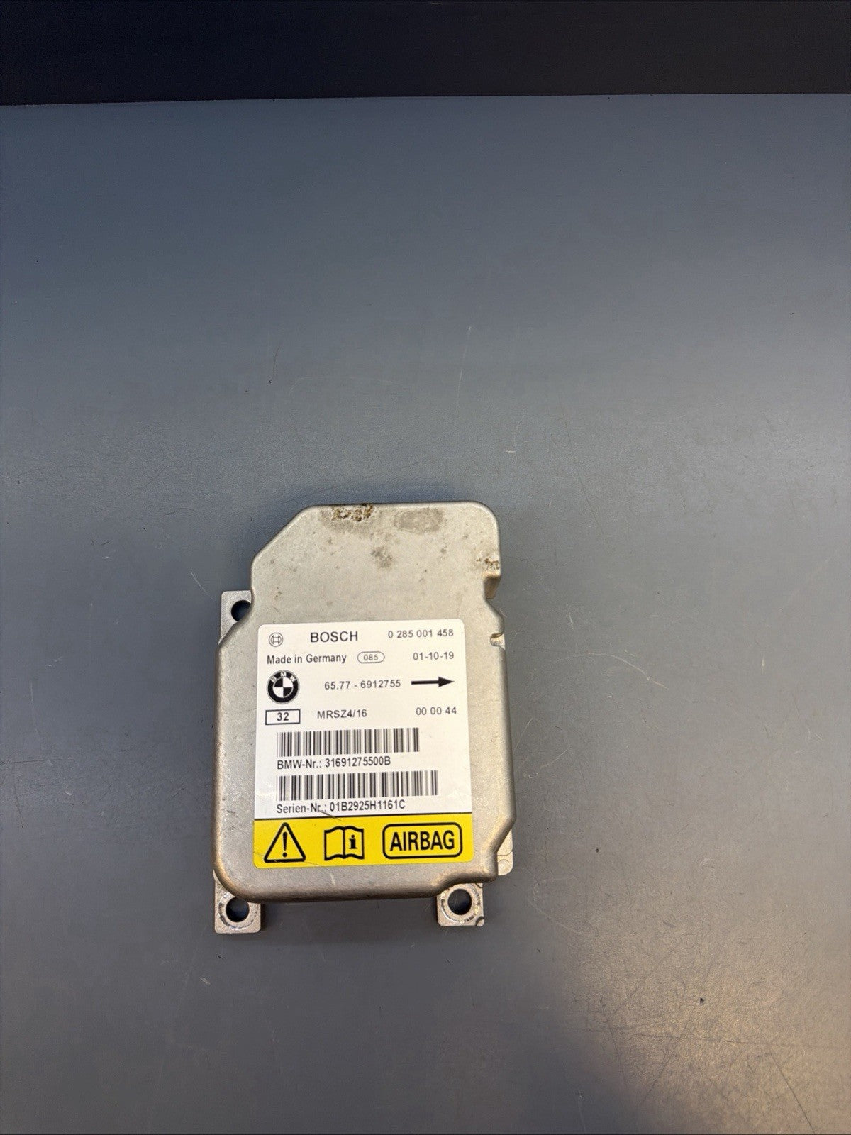 BMW E46 E53 3 X5 series ECU SIDE COMPUTER CONTROL MODULE MRSZ4/16 BOSCH 6912755