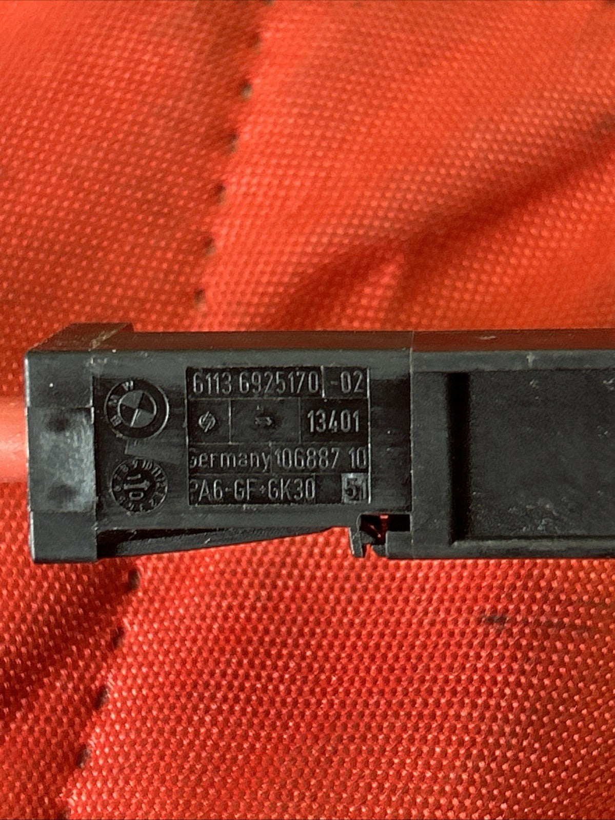 06-13 BMW E90 E91 E92 E93 BATTERY POSITIVE CABLE PLUS POLE LEAD WIRE 6938504 OEM