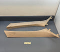 BMW 5 SERIES F10 F11 A PILLAR COVER TRIM SET LEFT RIGHT 9116348 9116347 BEIGE