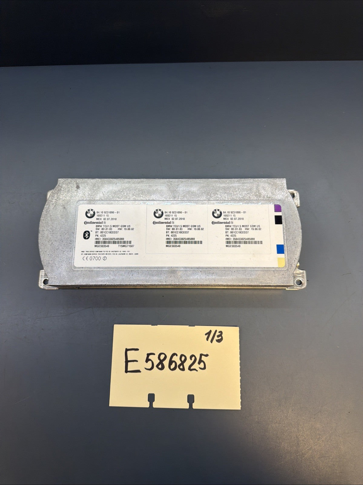 Genuine BMW E60 E90 E92 E64 E65 E70 E71 ULF Bluetooth Module 9231090