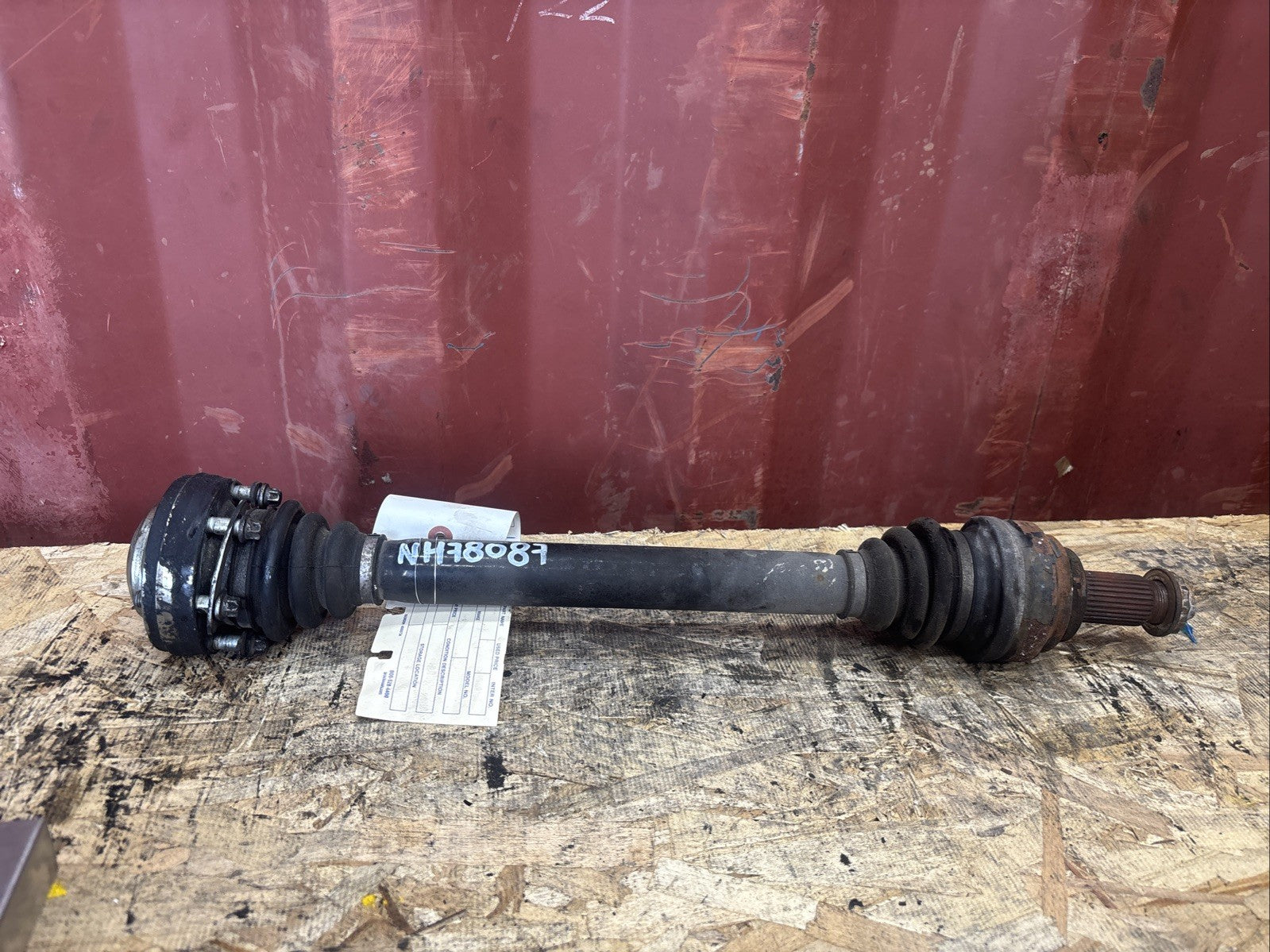 BMW OEM CV AXLE REAR LEFT  3 SERIES E90 USED N54 ENGINE 2008 3320 7580325