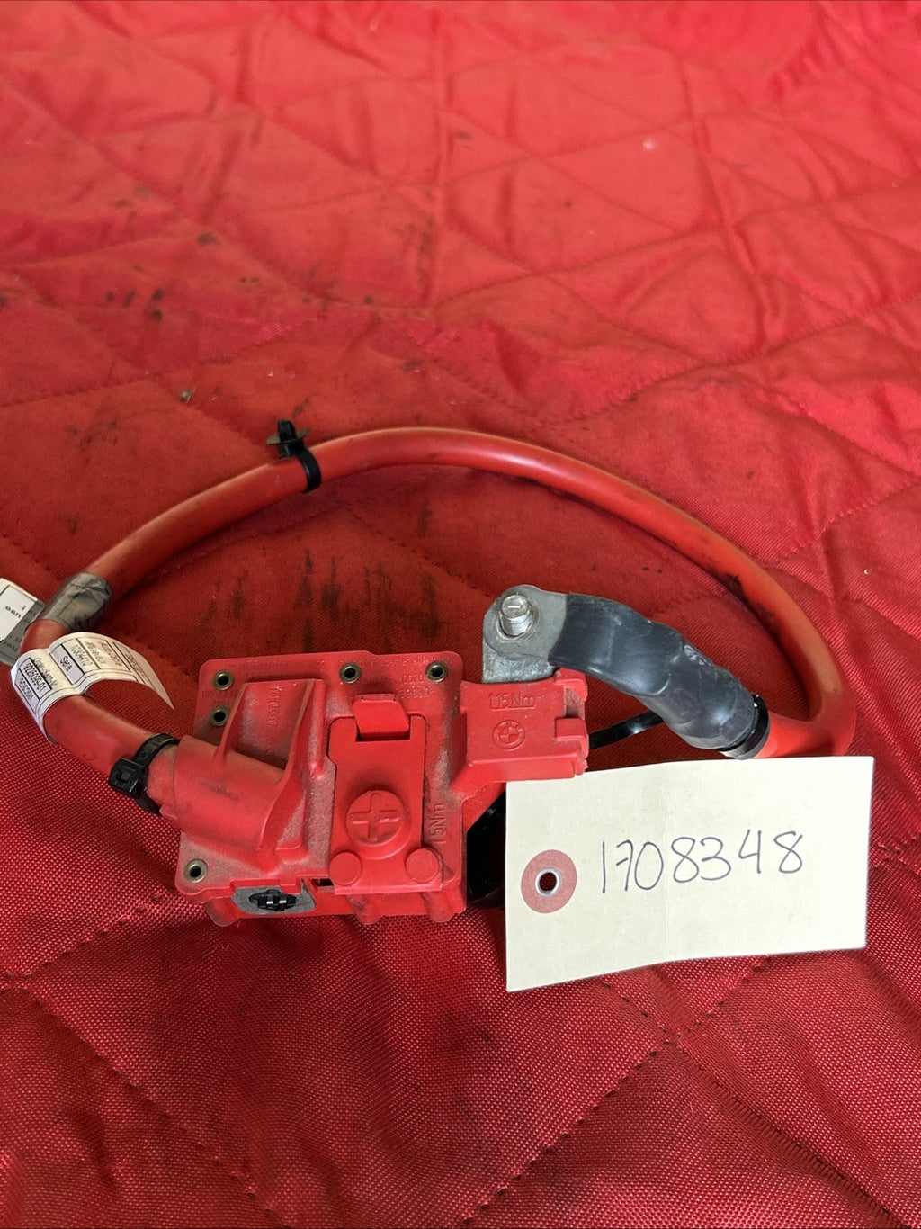 2011-2017 BMW X3 F25 Battery Positive Fuse Terminal Cable 9225099