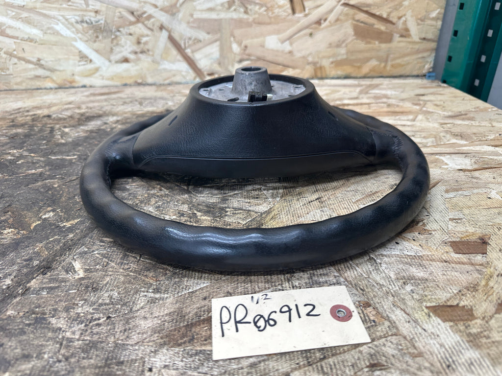 BMW 99-06 E46 3 SERIES BLACK LEATHER SPORT STEERING WHEEL OEM 101493/6760659
