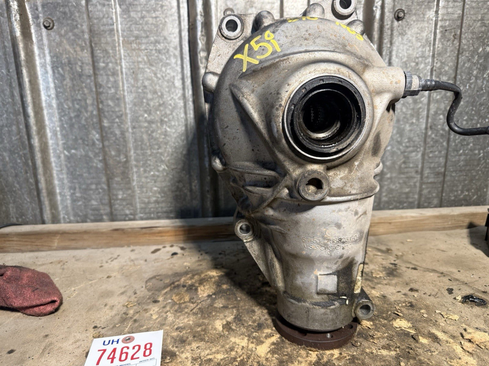 Front X5 E70 Differential Carrier Final 3.15 Drive AWD Diff OEM BMW 7594314