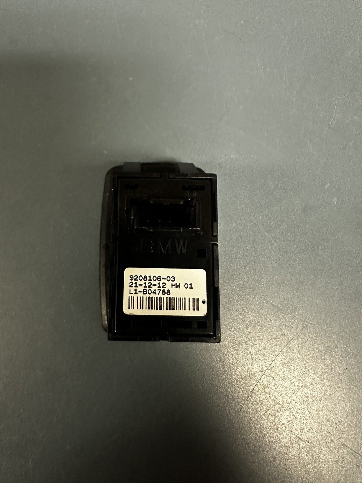 12-15 2013 BMW 328i F30 Right Rear Door Window Control Switch 9208106 OEM