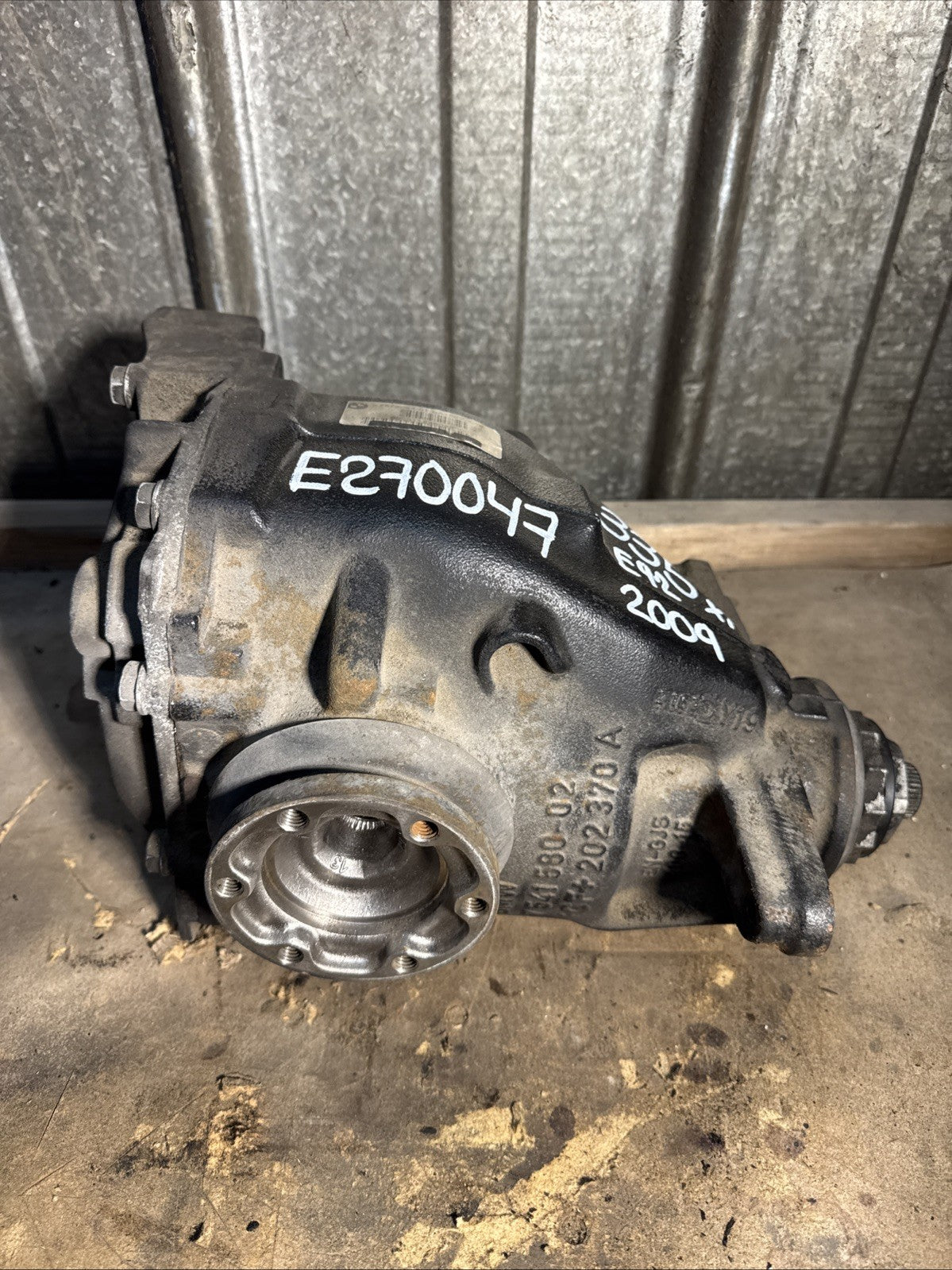 BMW REAR DIFFERENTIAL E92 SERIES 335XI AUTO FINAL DRIVE 3.46 7572054