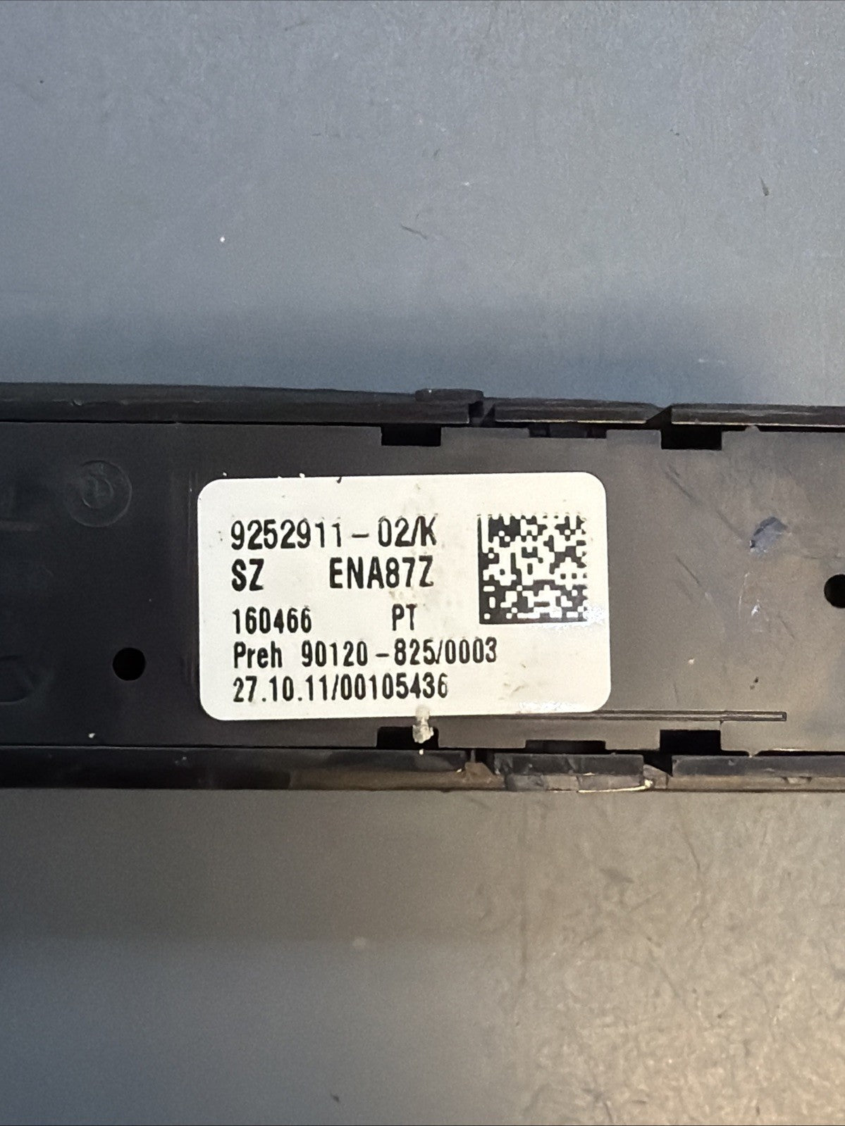 12-20 BMW F30 F32 SPORT ECO PRO TRACTION CONTROL SWITCH OEM 9252911