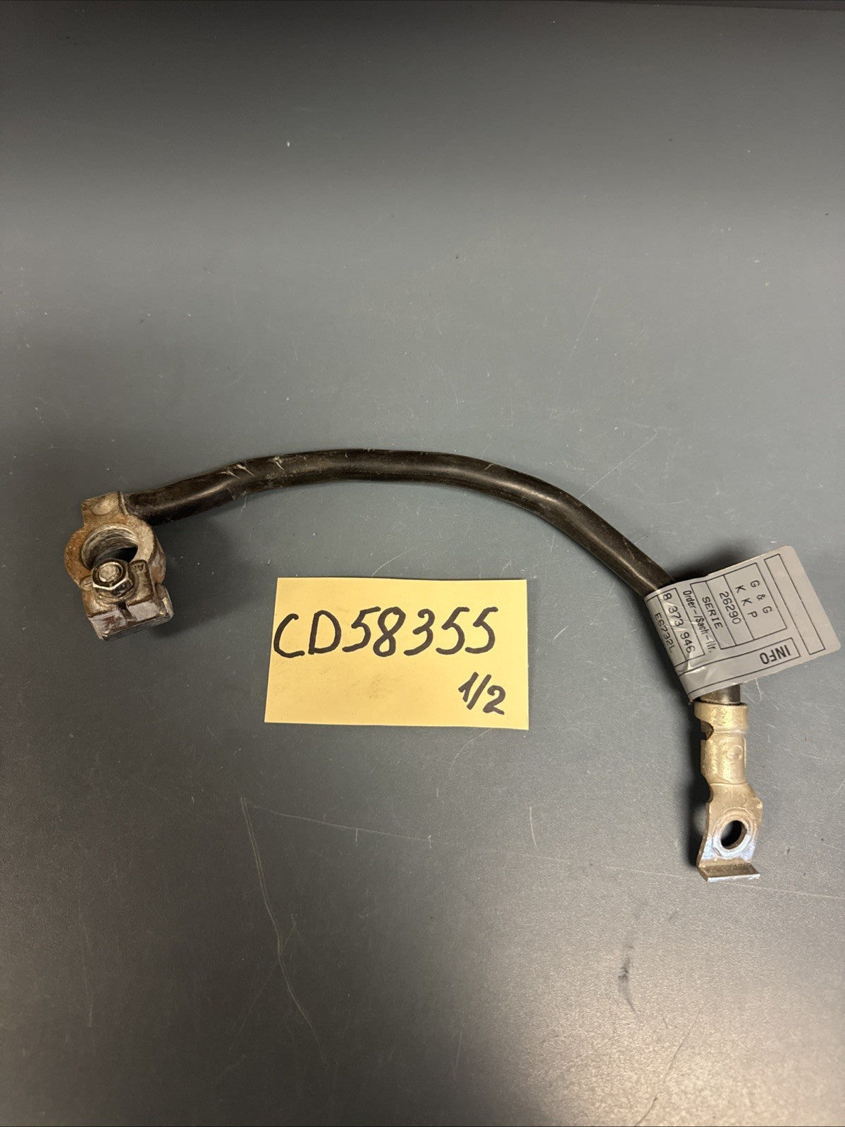 99-06 BMW E46 3 Series 325i Negative Battery Cable Terminal Ground 8373946 Oem