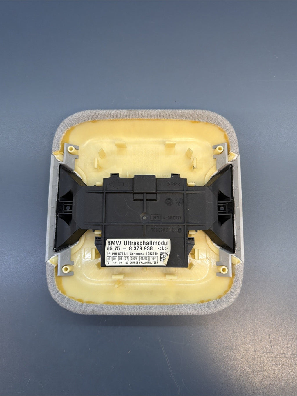 BMW E39 E46 Roof Ultrasonic Alarm Sensor Module Cover Trim Anthracite 8379938