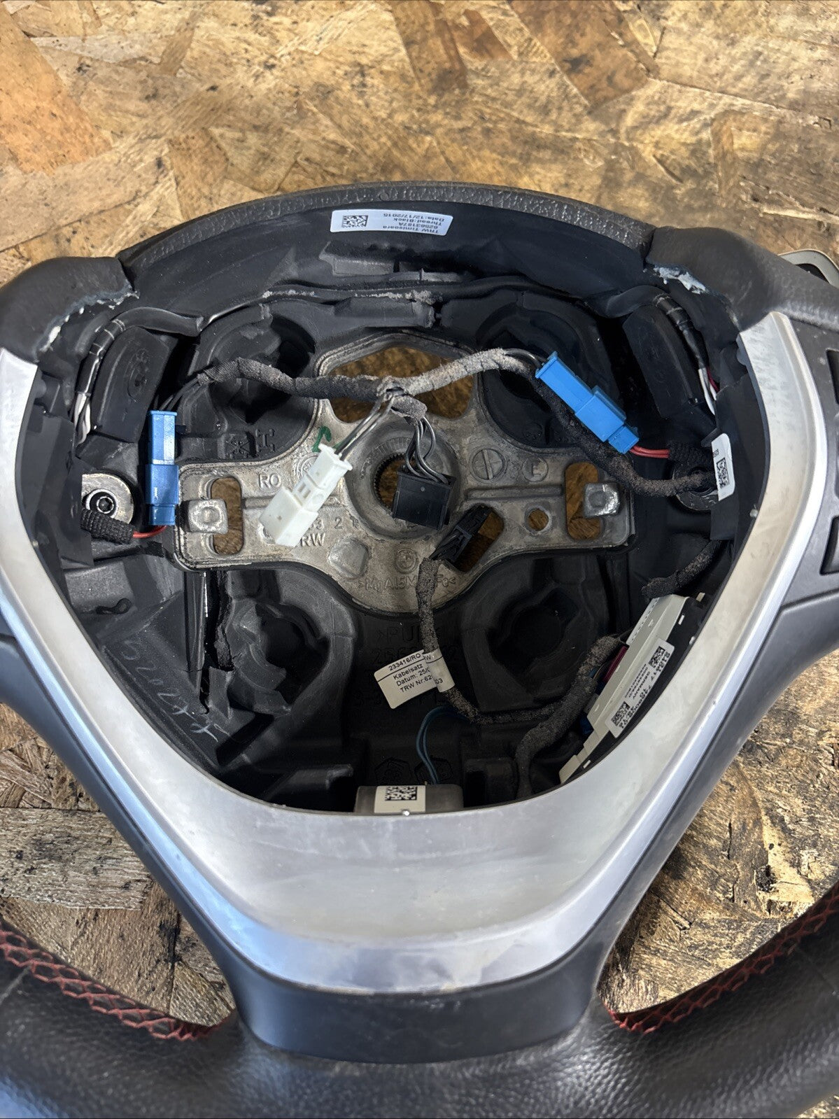 2010-2020 BMW F20 F30 F31 F32 F33 F36 COUPE STEERING WHEEL LEATHER W/ SWITCHES