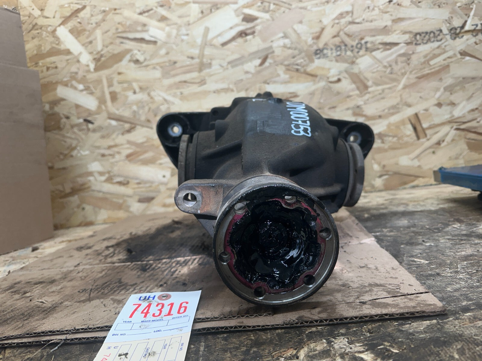 BMW E38 7 SERIES REAR DIFFERENTIAL FINAL 2.93 DRIVE OEM 1428580