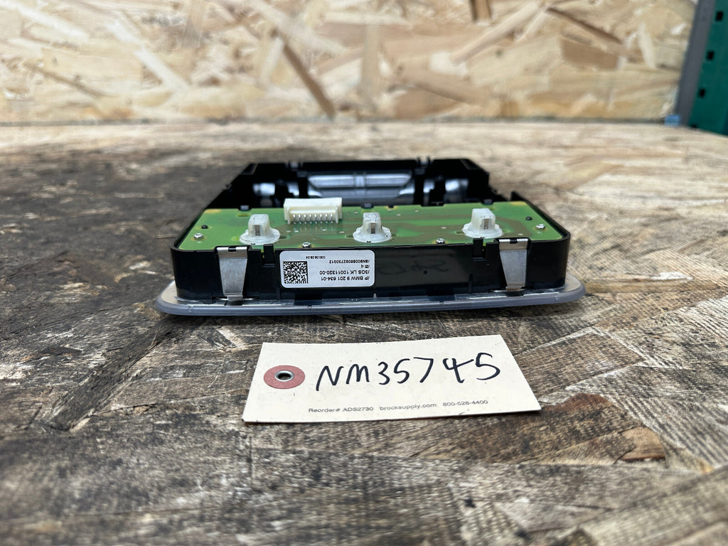 BMW 04-15 E90 3 SERIES E84 X1 REAR OVERHEAD DOME READING LIGHT BLACK 9201634
