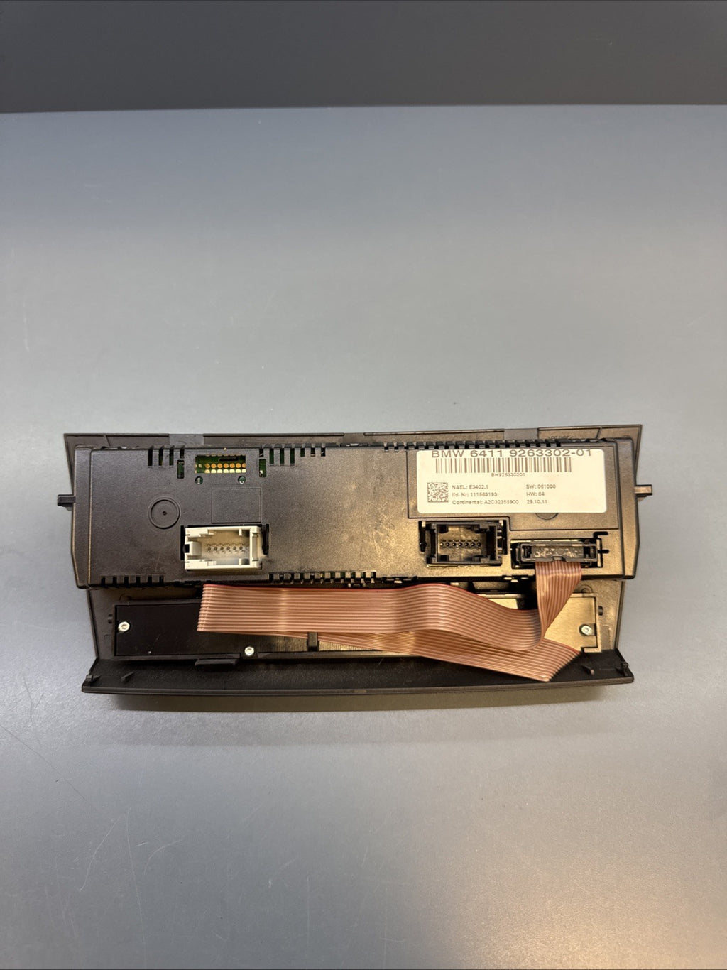 2011 BMW 328 Sdn Heater A/c Automatic Climate Temperature Control 9263302 10-12