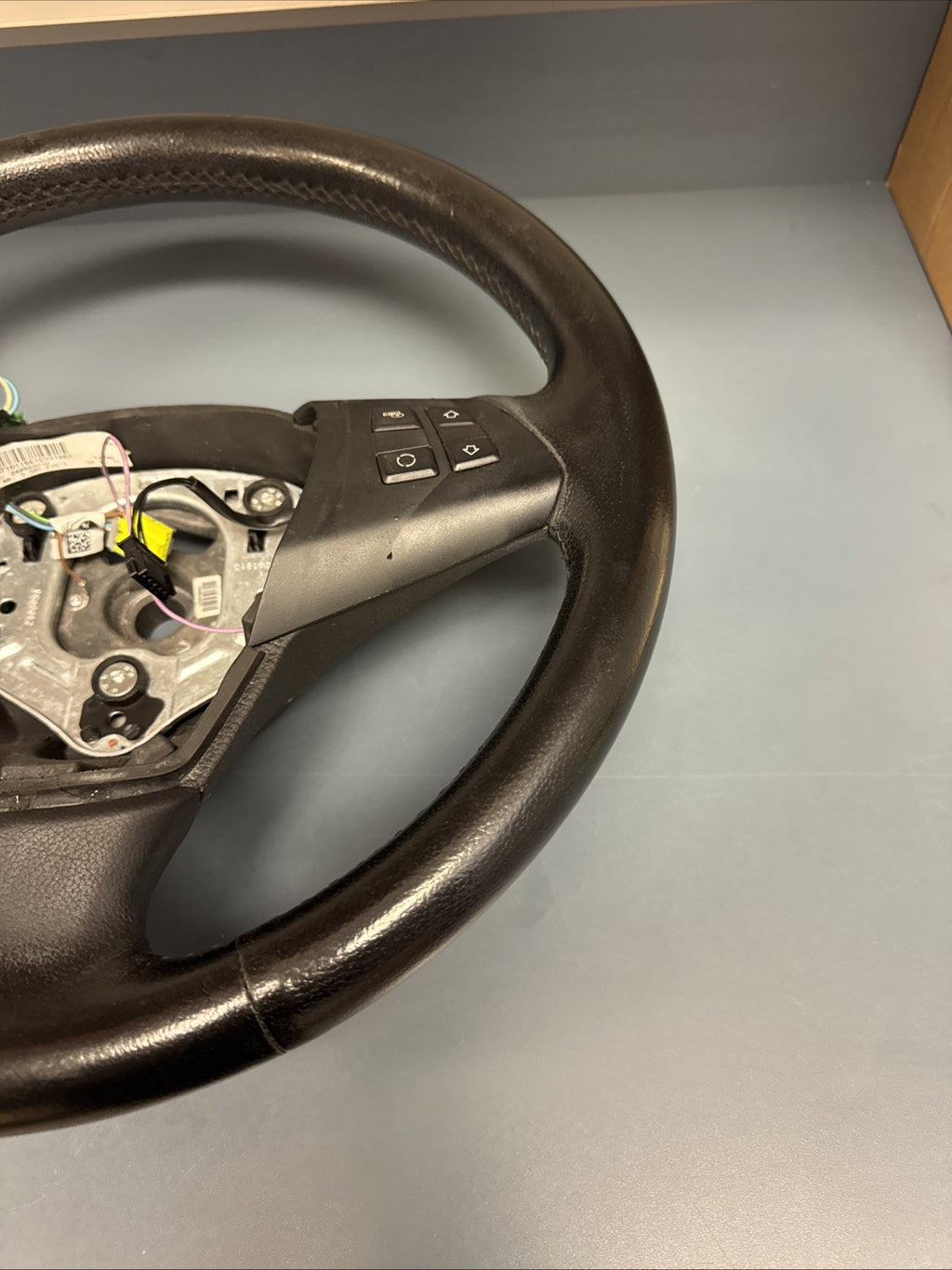 07-13 BMW X5 Steering Wheel Audio & Cruise Control 244543310 OEM