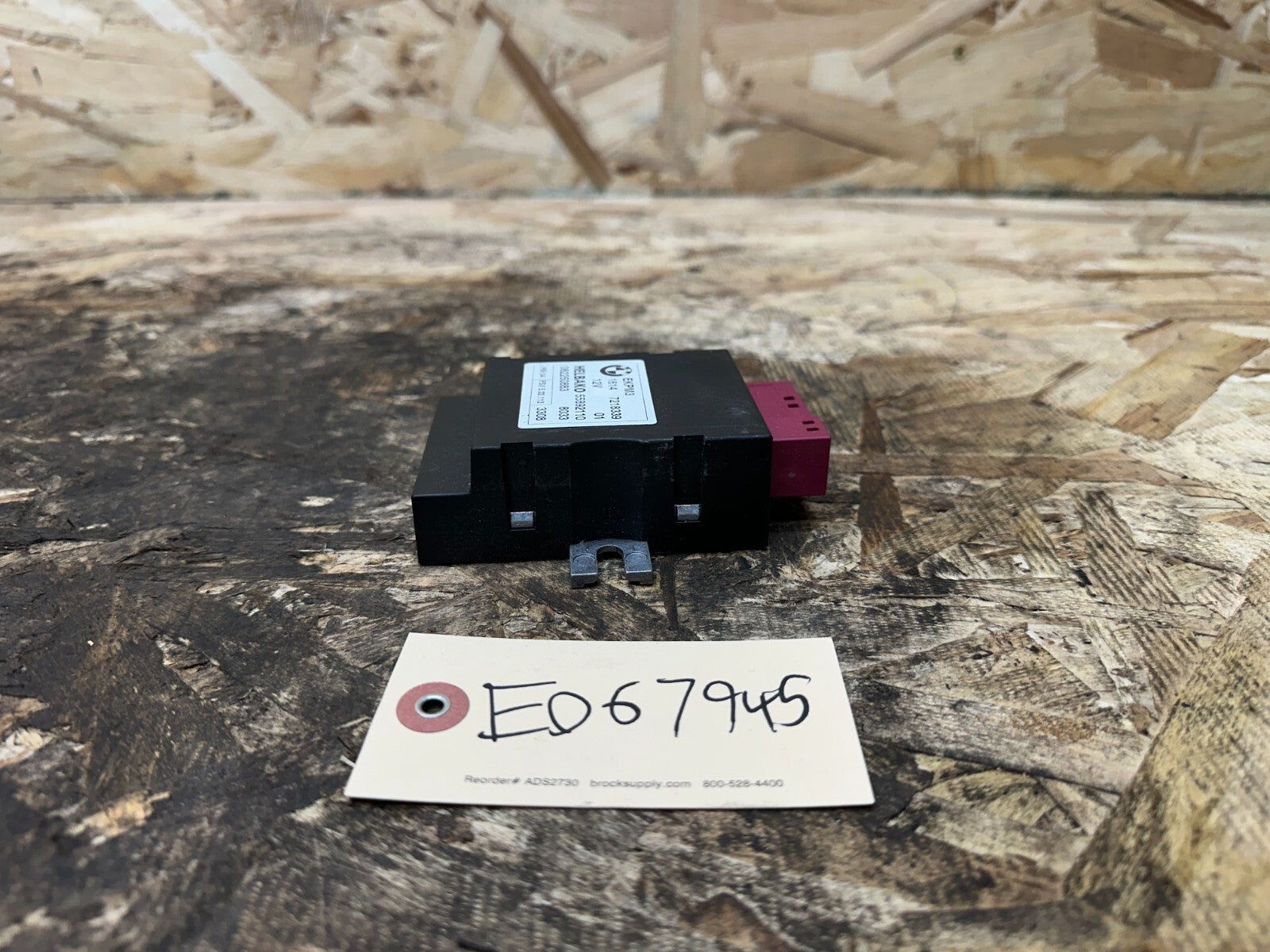BMW 2006-2013 E90 E92 E9X FUEL PUMP CONTROL UNIT OEM 7218339
