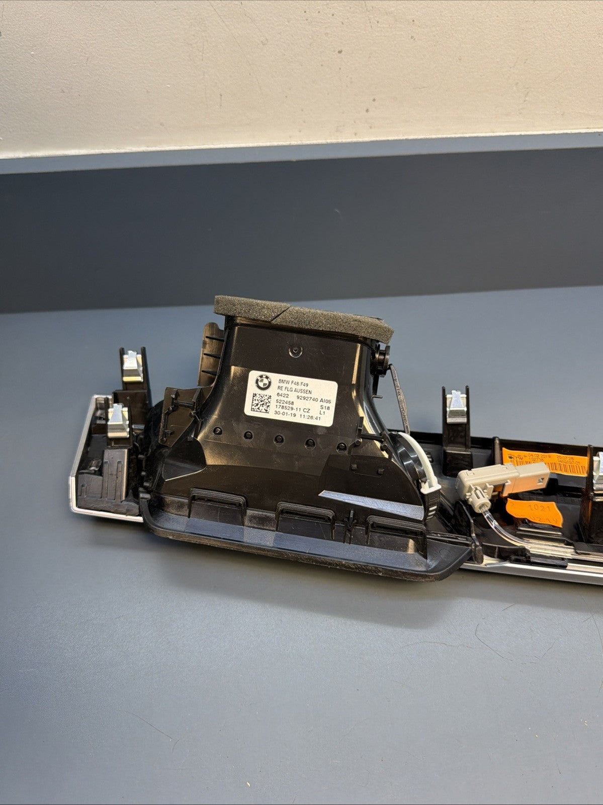2014-2019 BMW X1 F48 X2 F39 Dash Console Trim Panel 9332485 OEM