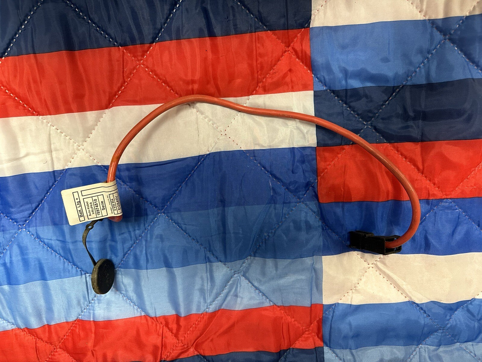 06-13 BMW E90 E91 E92 E93 POSITIVE BATTERY FUSE CONNECTOR CABLE OEM 6938501