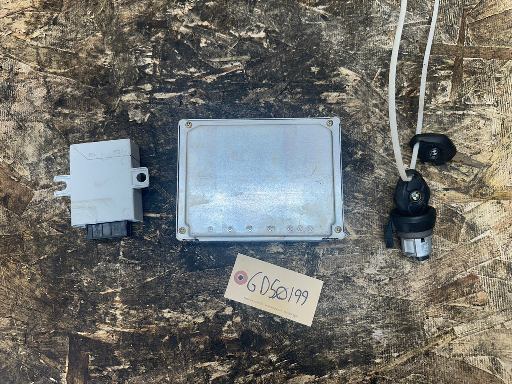 BMW 99-06 3 5 SERIES X5 Z3 M54 ENGINE ECU+CAS+KEY VIN MATCH SET OEM 7511570 MS43