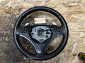 BMW 2006-2013 E90 E92 E9X BLACK LEATHER STEERING WHEEL W PADDLES OEM 6781090