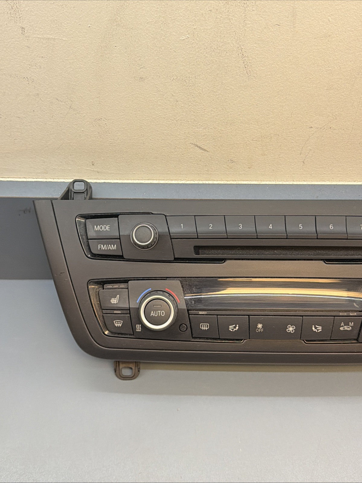 12-18 BMW 320i 328i F30 Climate Control and Radio Panel 64119226784 Oem