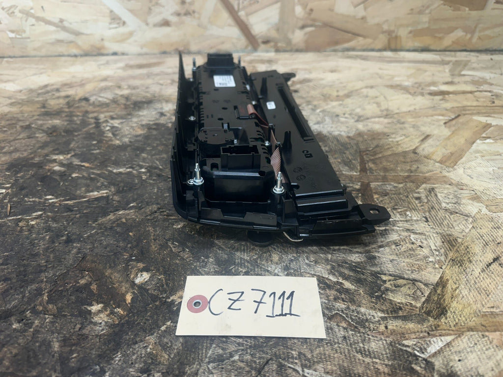BMW 2010-2017 F10 5 SERIES AC HEATER CLIMATE CONTROL PANEL BLACK OEM 9241241
