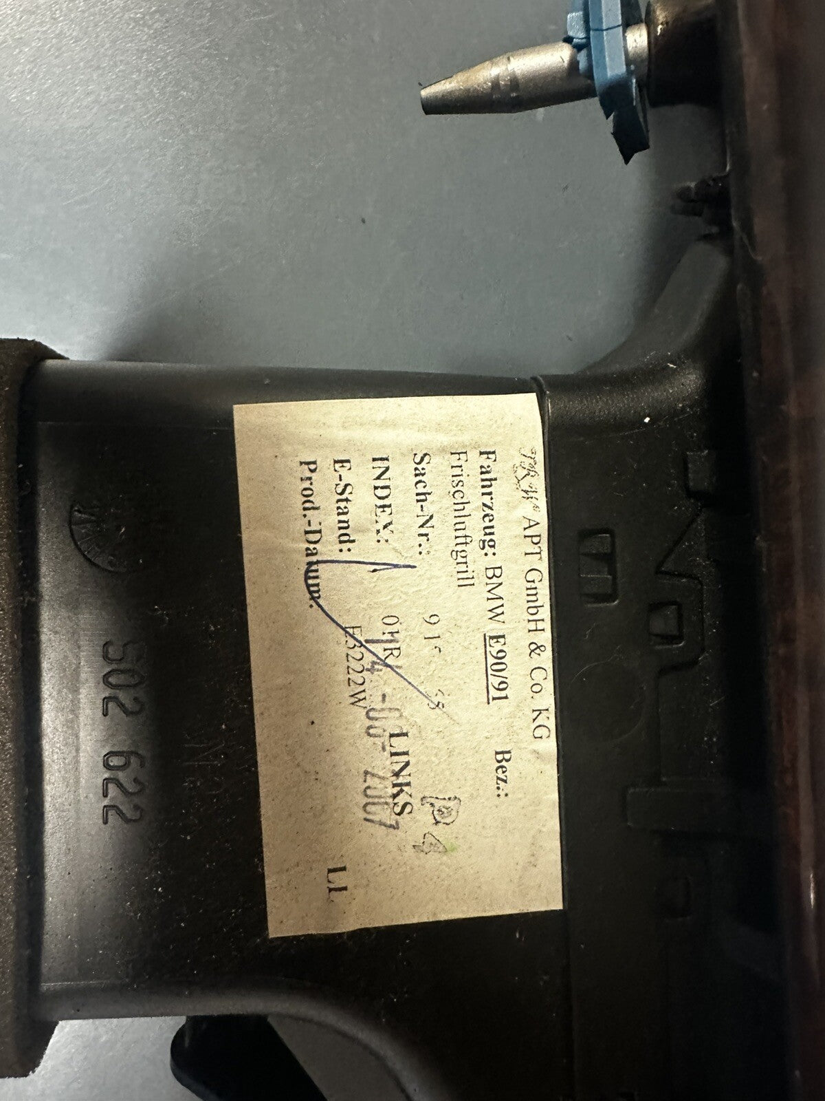 2006 2007 2008 2009 2010 BMW 328i LEFT Driver Side HEAT AC Vent - 915116501