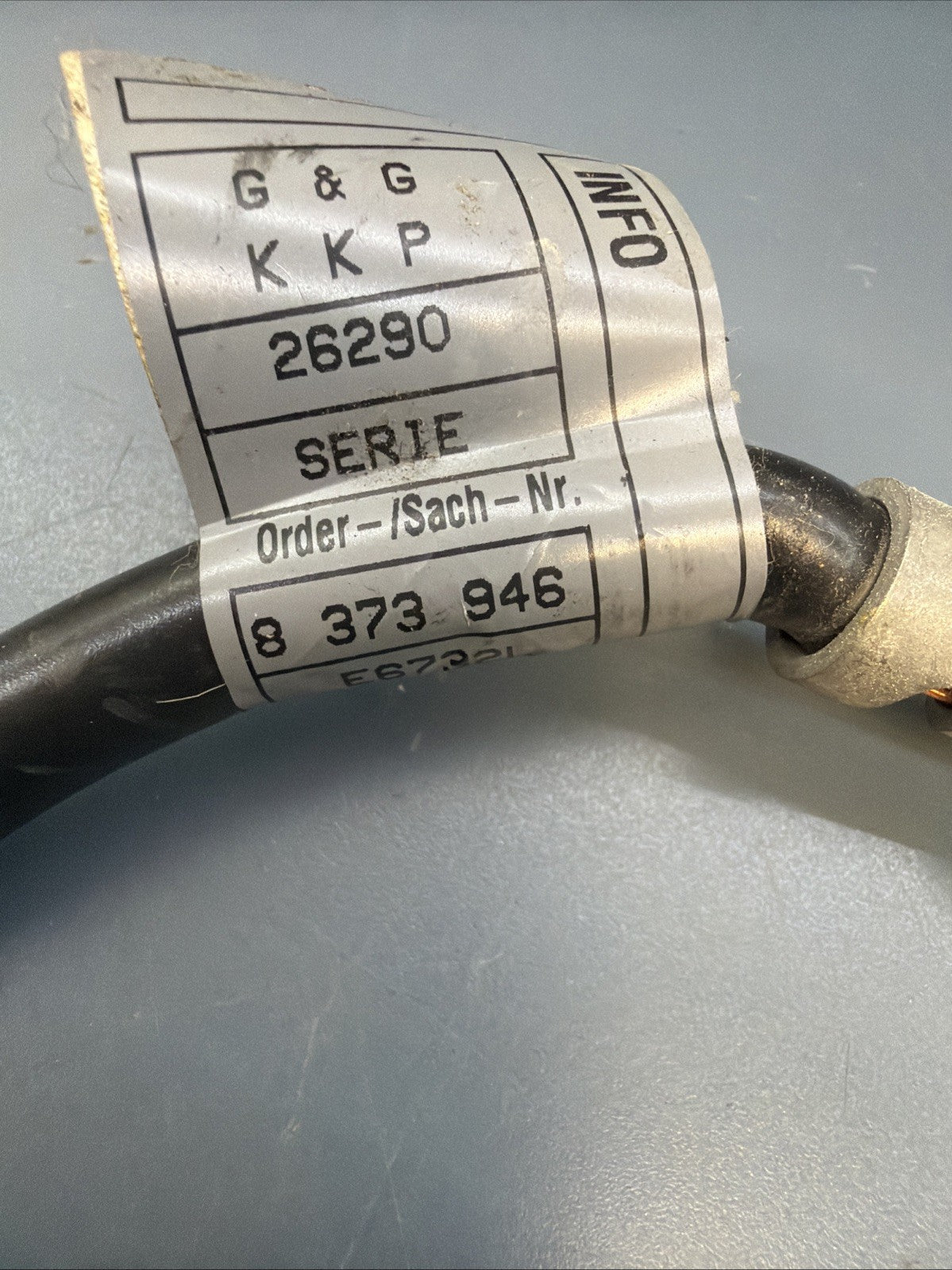 99-06 BMW E46 3 Series 325i Negative Battery Cable Terminal Ground 8373946 Oem