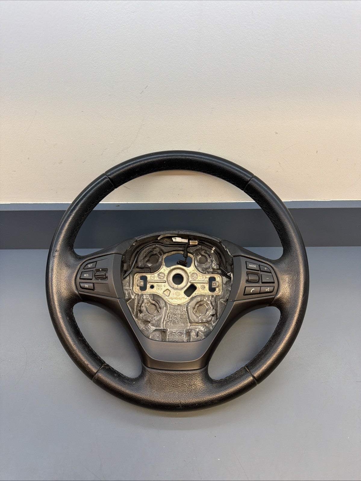 2012-2016 BMW 3 SERIES F30 STEERING WHEEL LEATHER STEERING WHEEL OEM 6255818