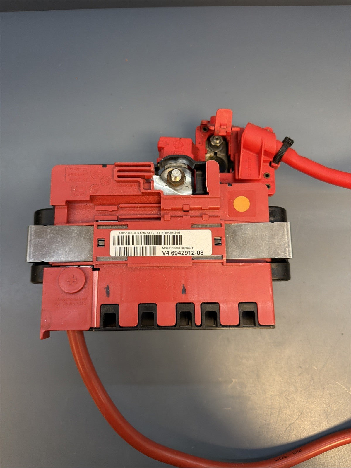 07-13 BMW E90 E92 Rear Battery Power Distribution Junction Cable 9217030 6942912
