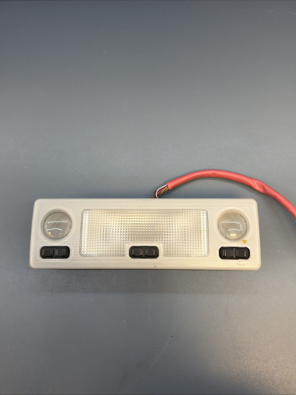 OEM BMW E36 Overhead Map Light Grey With Plug Gray Dome Map Hella 13808500