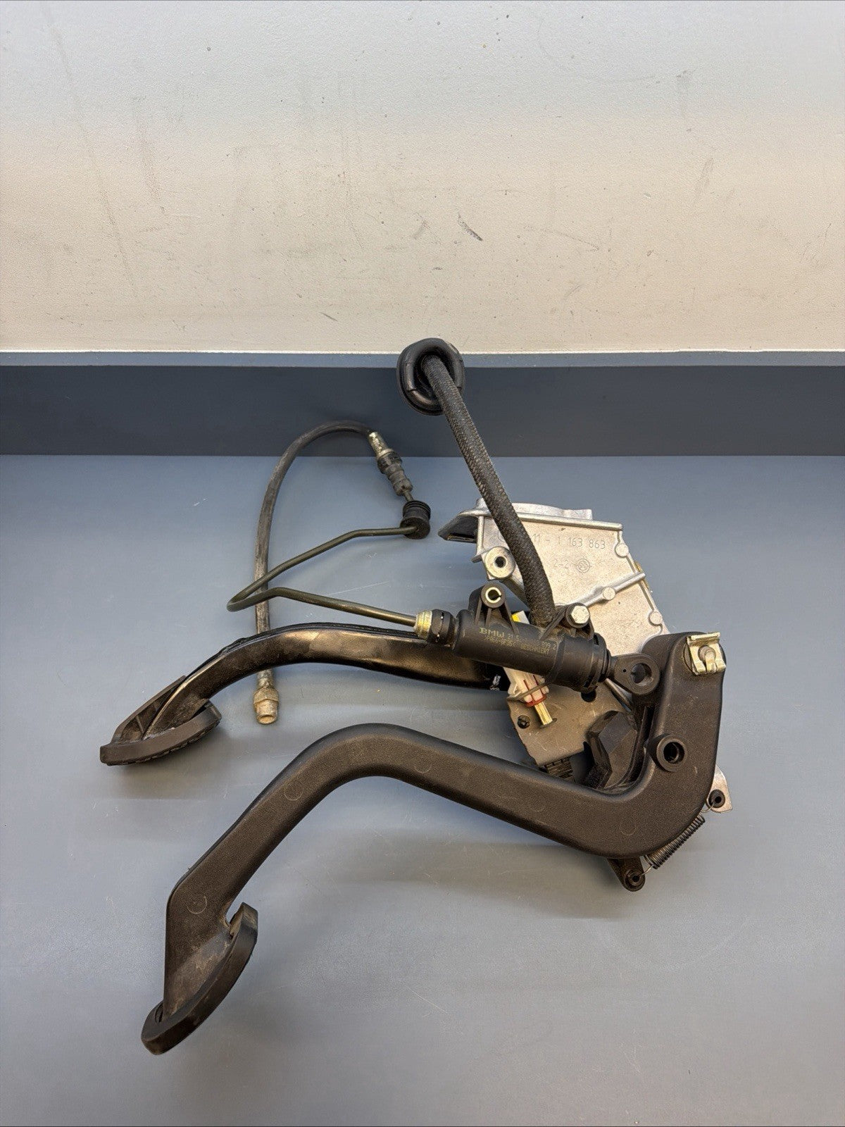 BMW E46 Manual Pedals Assembly Transmission Swap Clutch Brake LHD 1163863