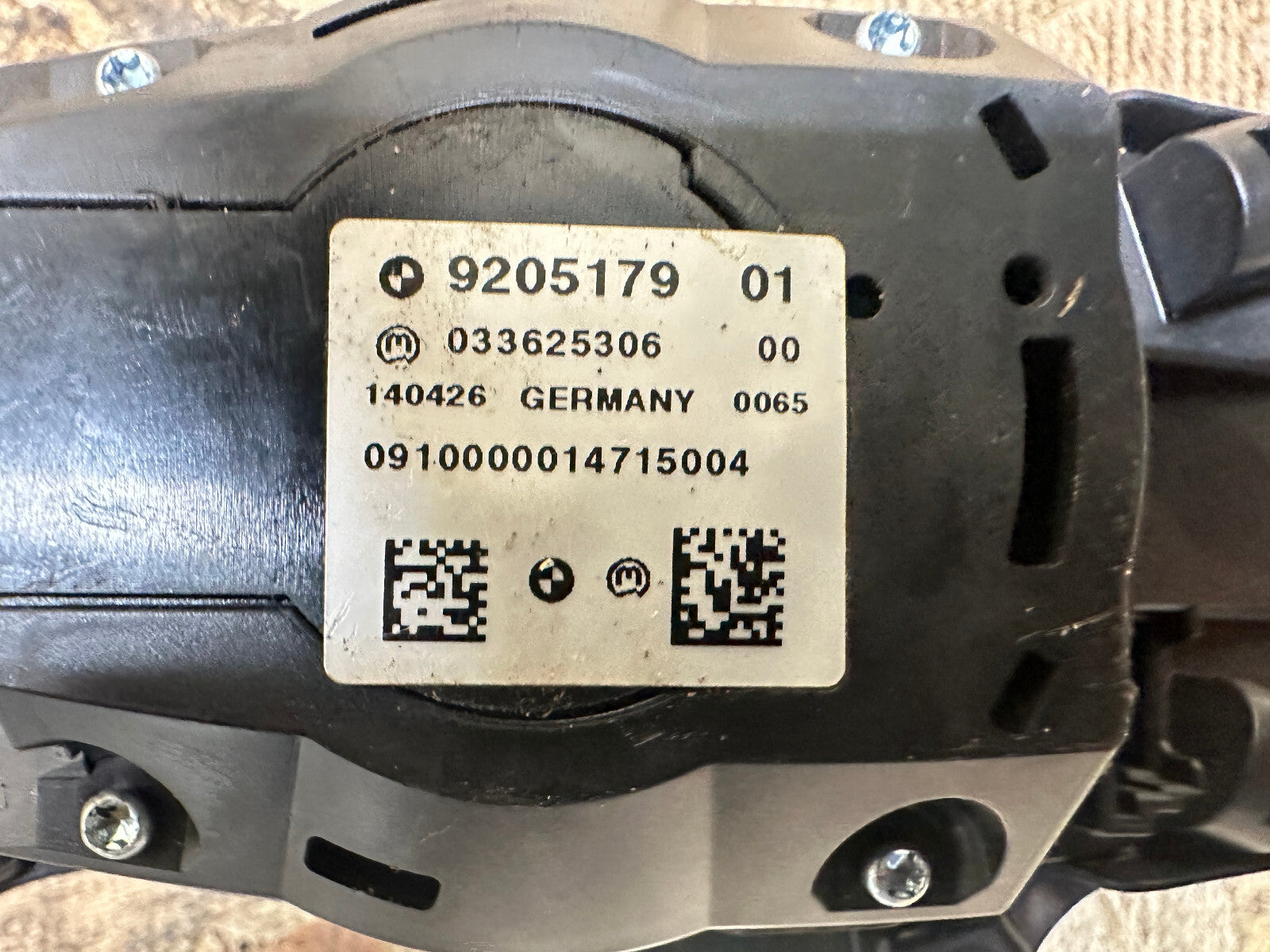 BMW 05-13 E92 E93 3 SERIES iDRIVE CONTROLLER KNOB OEM 9205179