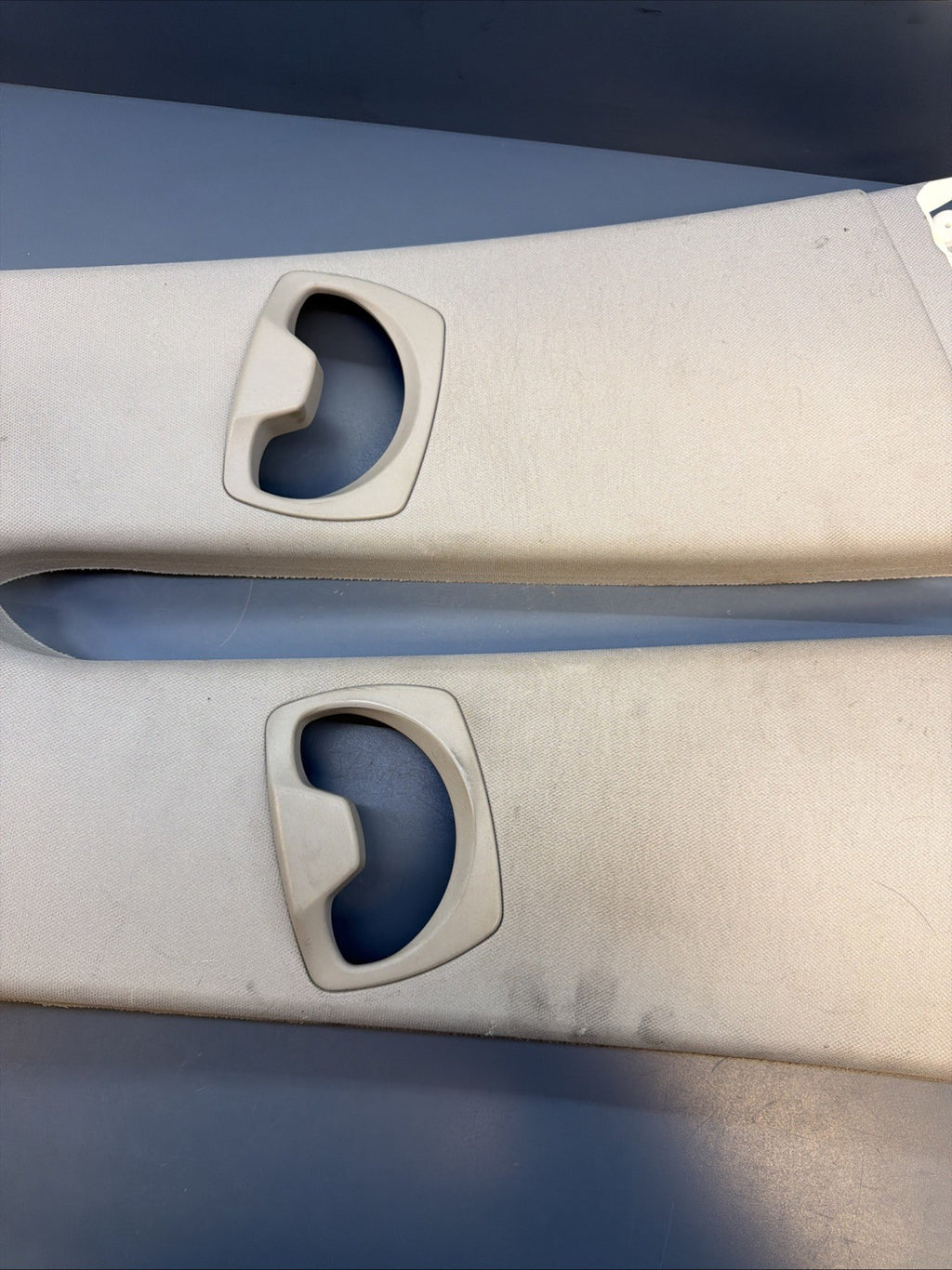 BMW E90 325 328 330 335 Center Middle Upper B Pillar Cover Trims Set OEM 7058335